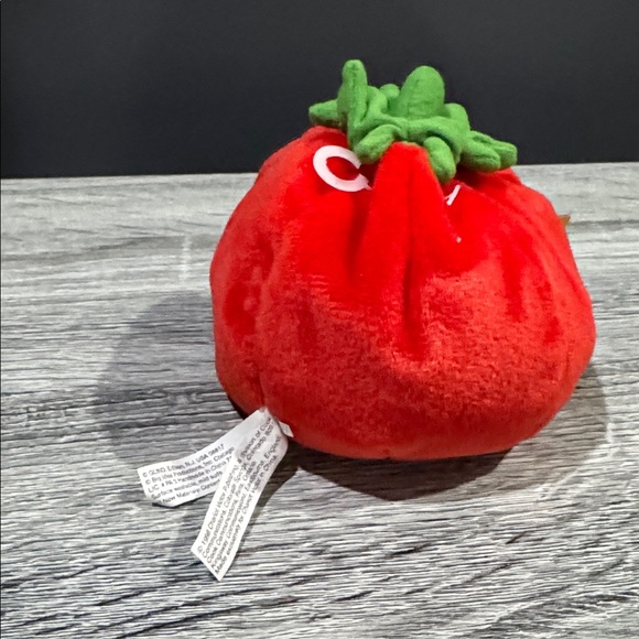 GUND | VeggieTales: Bob the Tomato (1998) - Vintage 4” Bean Bag Plush Toy - Picture 3 of 12